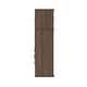 preview thumbnail 5 of 15, LED Lighted Display Cabinet with Fluted Glass Doors, Wooden Sideboard Buffet Cabinet for Living Room or Dining Room