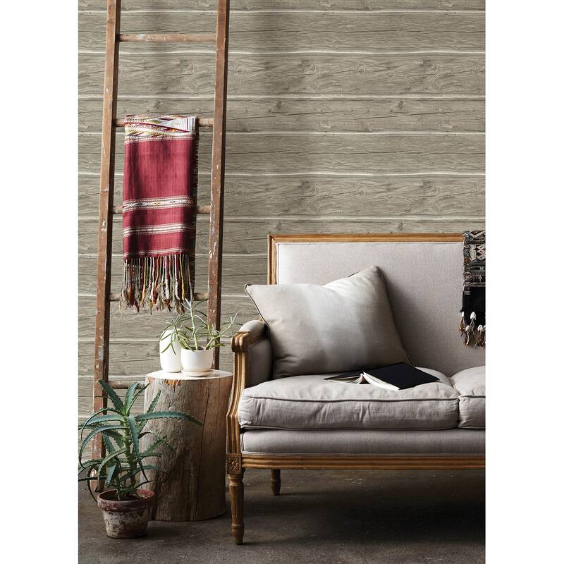 Lodgepole Grey Wallpaper