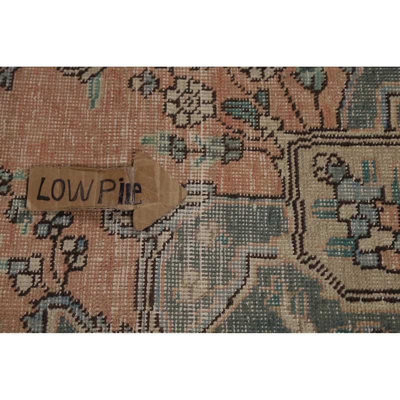 Vintage Tabriz Persian Area Rug Handmade Traditional Wool Carpet - 6'7" x 9'7"
