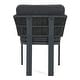 preview thumbnail 9 of 18, Christopher Knight Home - Avalon 7-Piece Outdoor Dining Set in Acacia Wood with Grey Aluminum Chairs and Cushions