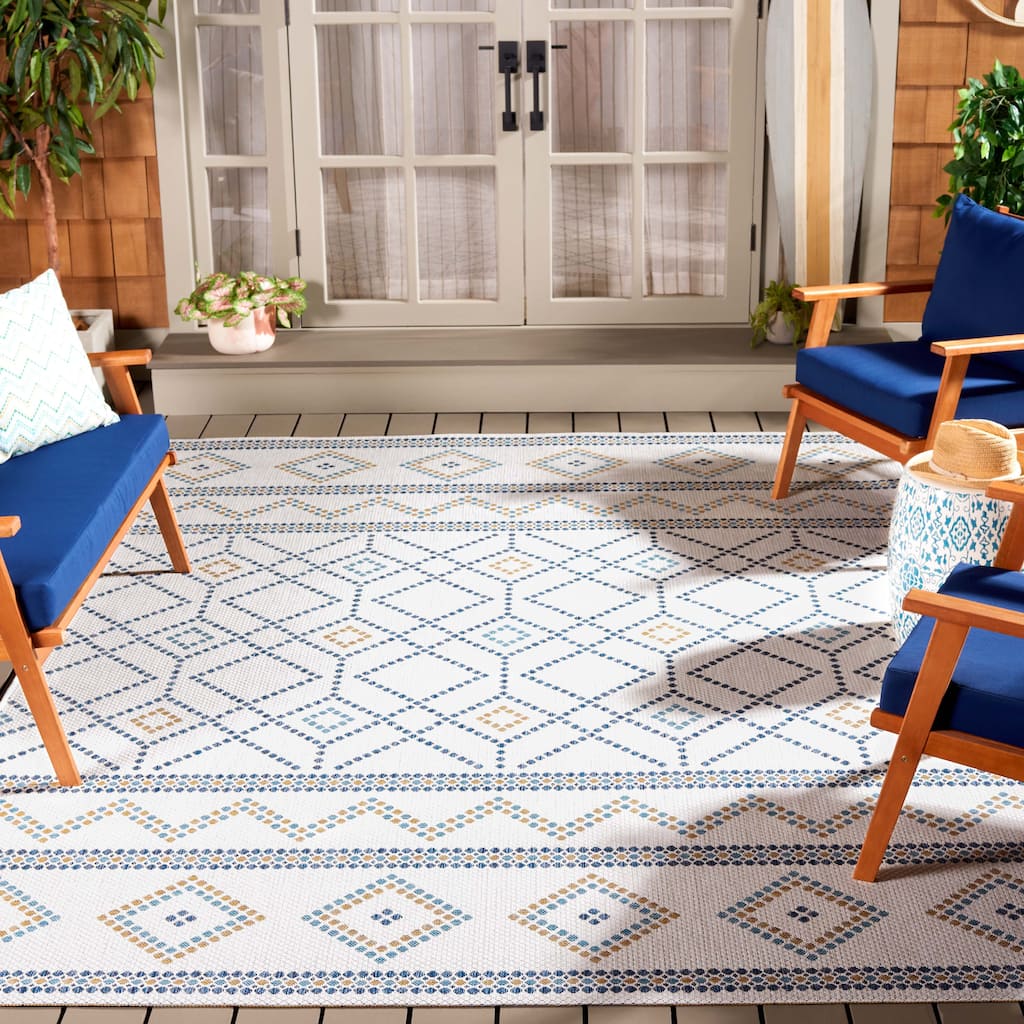 SAFAVIEH Courtyard Orlinda Indoor/ Outdoor Rug