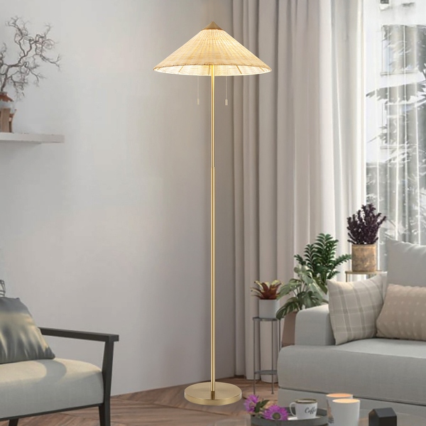 Cone shaped floor lamp hot sale