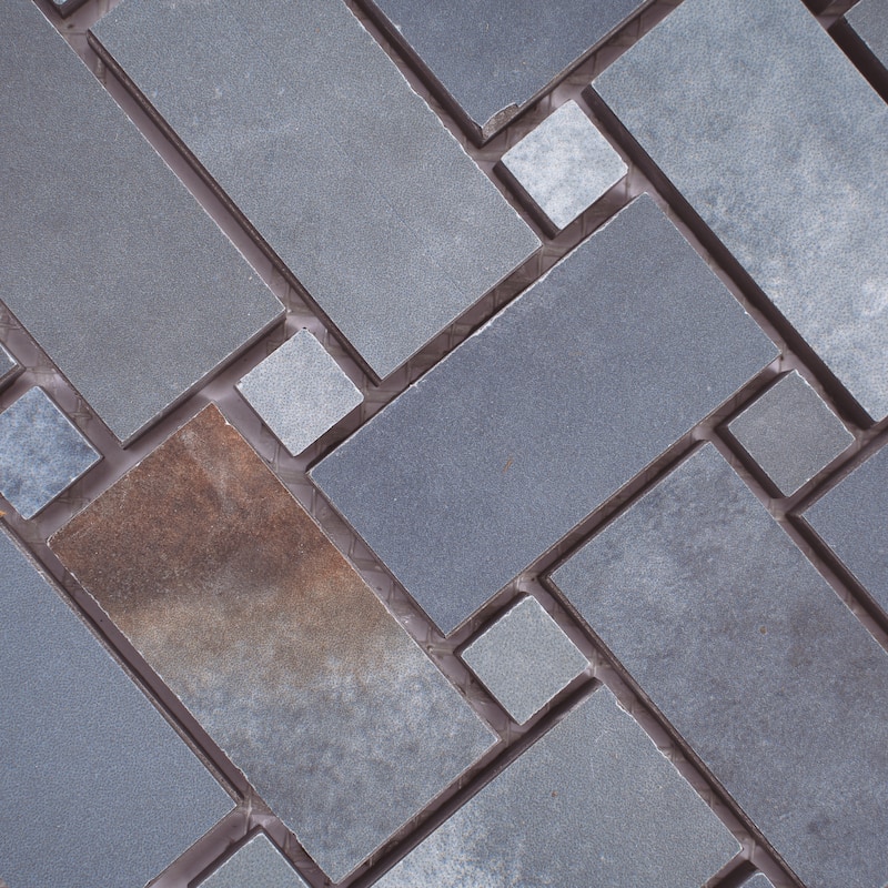 Apollo tile 12" x 12" Splendor Matte Blue Porcelain Tile (4.84 sq ft/case) - 5 Pack