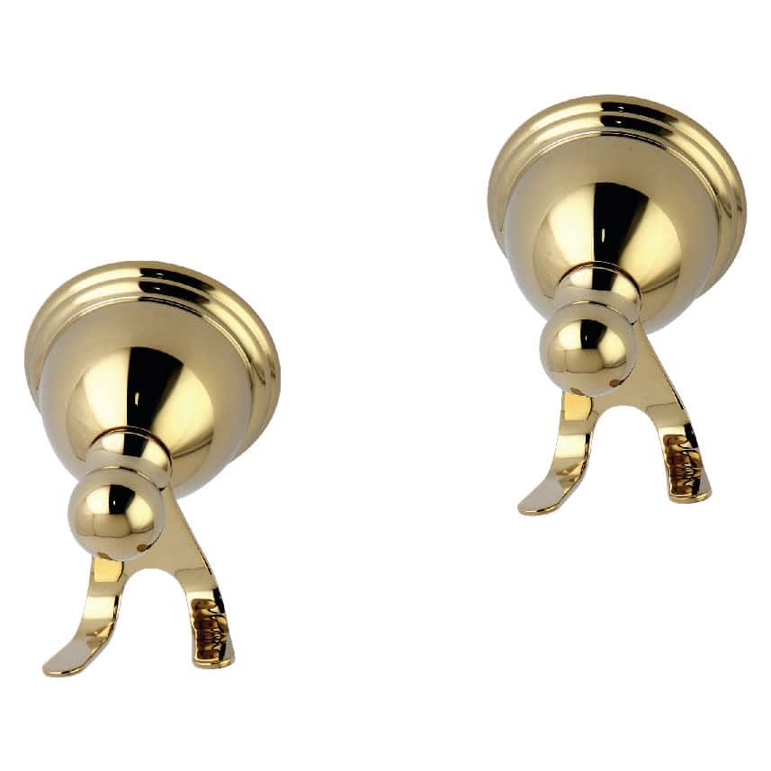Kingston Brass Restoration Double Robe Hook - Set of 2