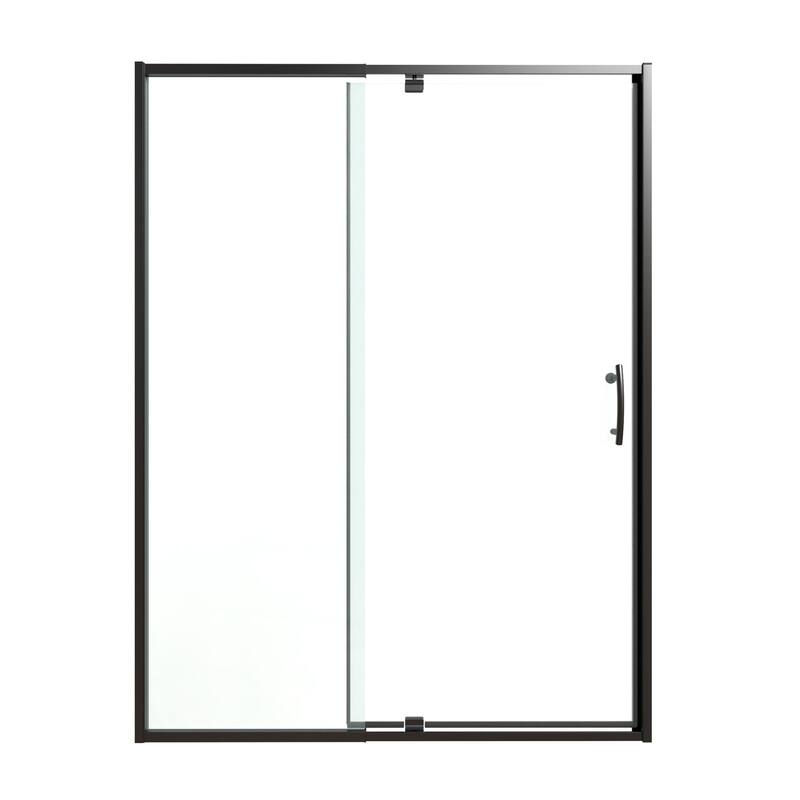Modland 42''/48''/54''/60''W x 71''H Frameless Pivot Swing Shower Door Enclosure with 1/4" SGCC Tempered Glass Door