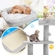 preview thumbnail 57 of 100, EROMMY Cat Tree – Multi-Level Cat Tower with Sisal Scratching Posts & Swing Ball, Modern Cat Furniture for Indoor Cats
