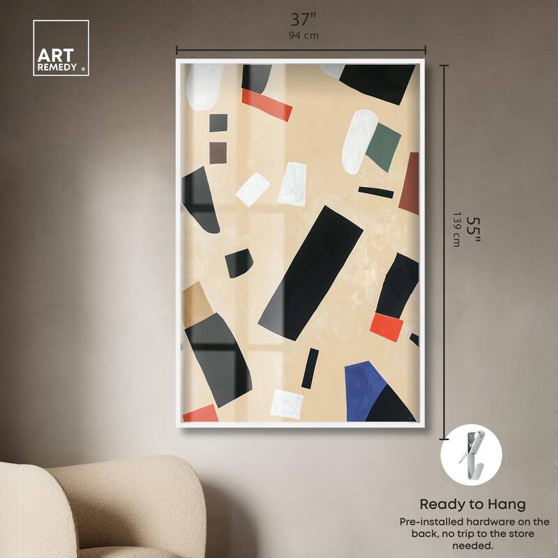 Mindscape Mosaic I Shadowbox by Art Remedy