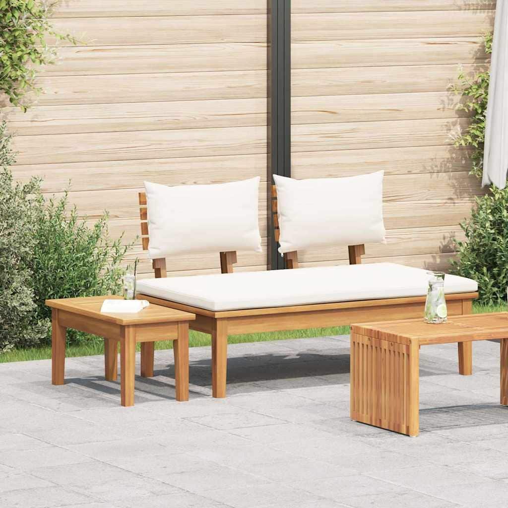 vidaXL Garden Bench Brown Solid Teak wood