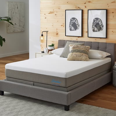 Slumber Solutions Essentials 12-inch Gel Memory Foam Mattress Set