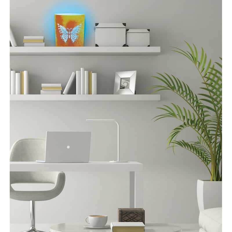 Cota Global Butterfly LED Decorative Lanterns - 5.1 inch x 6.3 inch