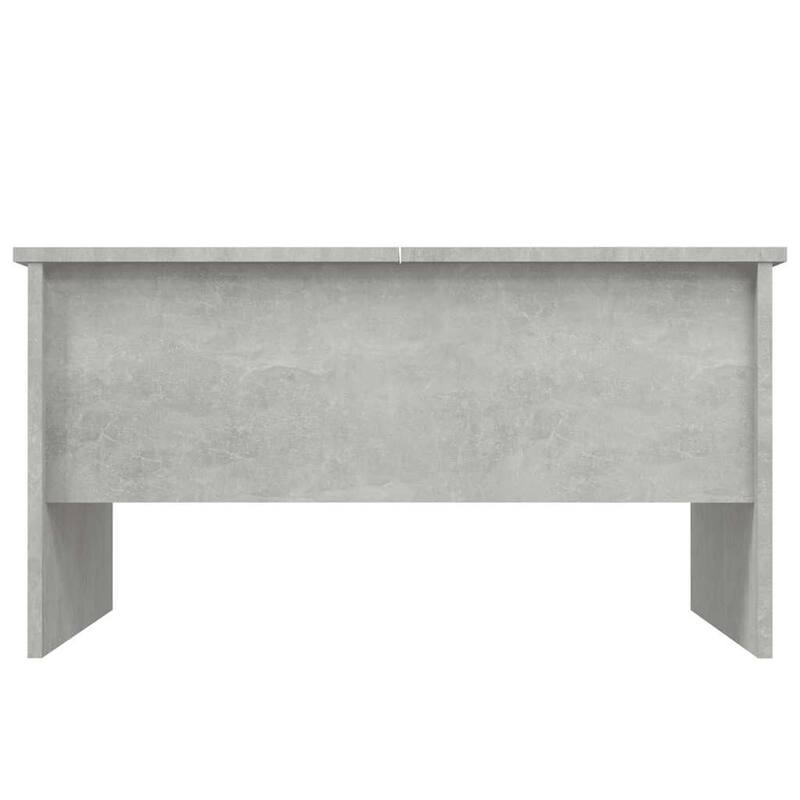 vidaXL Coffee Table Lift Top End Table Accent Side Sofa Table Engineered Wood - 31.5" x 19.7" x 16.7"