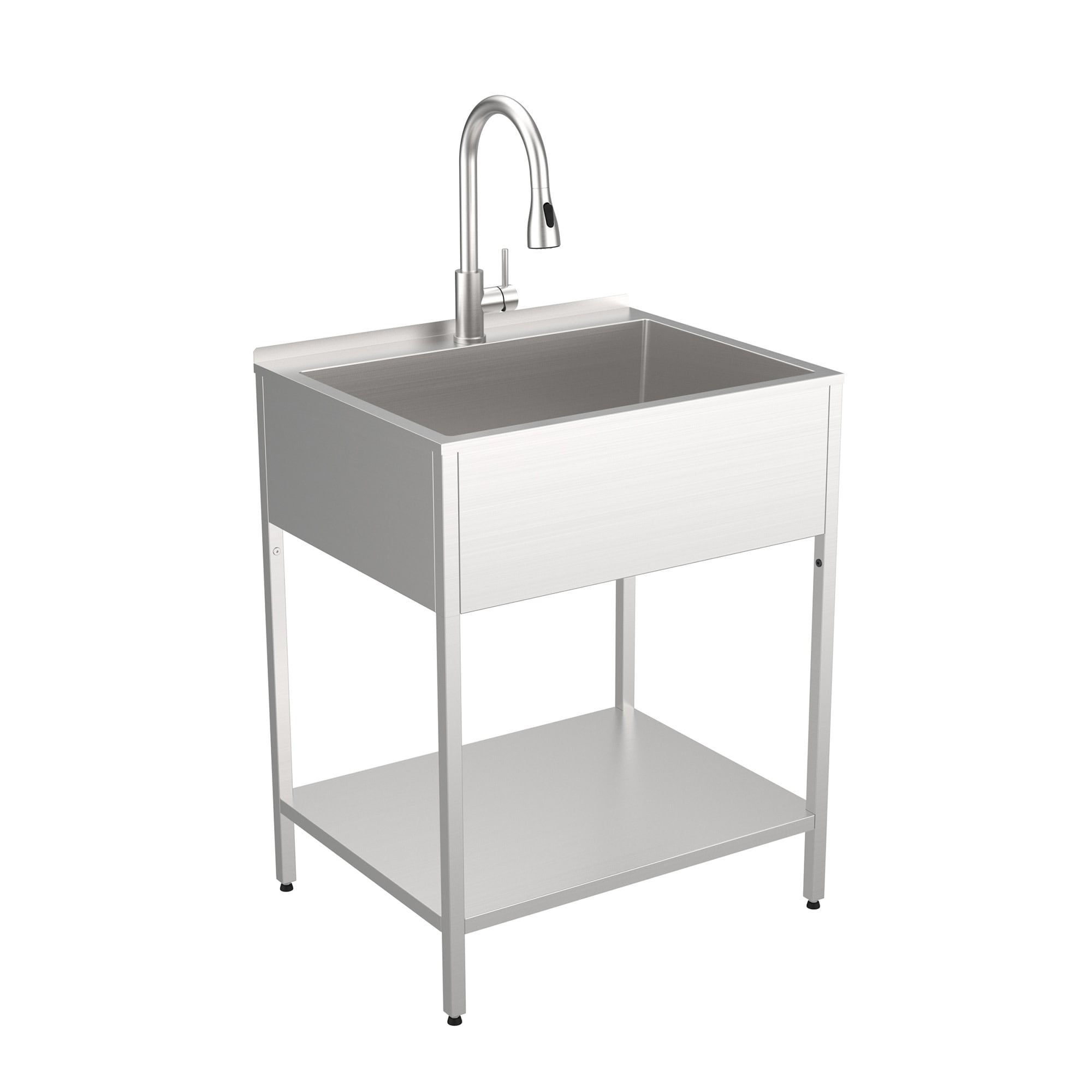 Transolid TRS_EWS-2822S Contemporary Laundry Washstand 28" Free