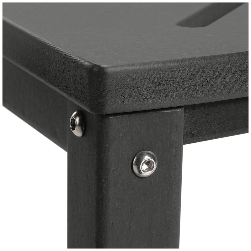 Anapolis Poly Corner Shower Bench