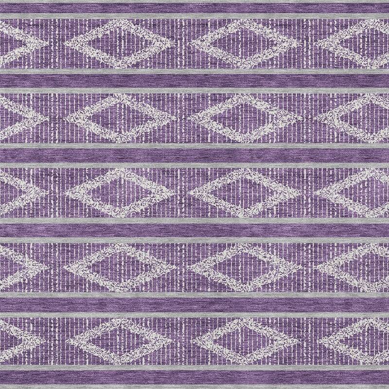 HomeRoots Geometric Transitional Rectangle Outdoor Rug