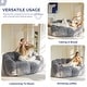 preview thumbnail 7 of 22, Loveseat Floral Shaped Bean Bag Sofa
