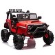 preview thumbnail 8 of 78, 24V Ride-On Car for Kids with Parental Remote, 400W Dual Motors, Bluetooth, MP3, USB, and LED Lights, Ages 3+
