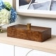 preview thumbnail 6 of 4, Uttermost Burl Haven Box