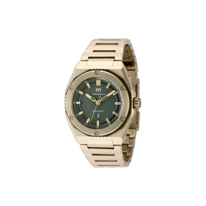 Technomarine Women's TM-416044 CORAL Quartz 3 Hand Olive Green Dial Watch