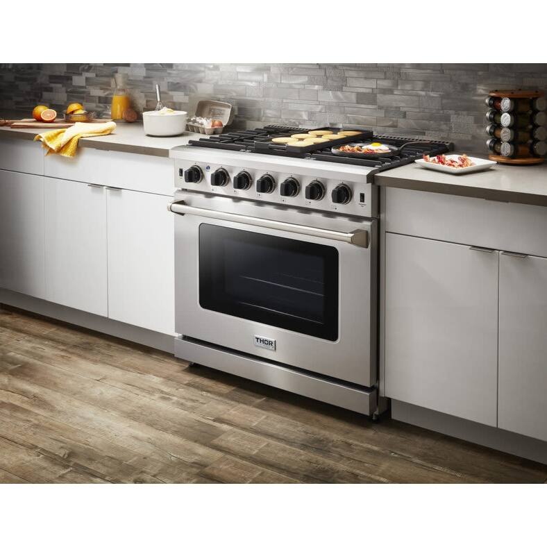 Thor Kitchen Liquid Propane Propane 36 Inch 6.0 Cu. Ft. Single Oven
