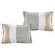 preview thumbnail 3 of 3, Wellco Bedding Comforter Set Bed In A Bag - 7 Piece Patchwork Luxury Bedding Sets - Oversized