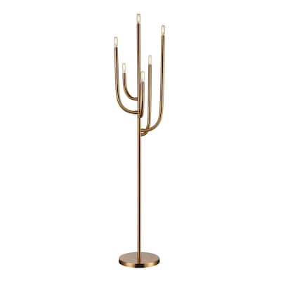 Hands Up 6-Light Floor Lamp