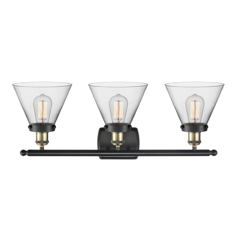 Innovations Lighting Ballston Urban Cone - 3 Light 28" Bath Vanity Light