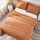 preview thumbnail 17 of 106, MarCielo 3 Piece Cotton Oversized Bedspread Quilt Set Tmonica