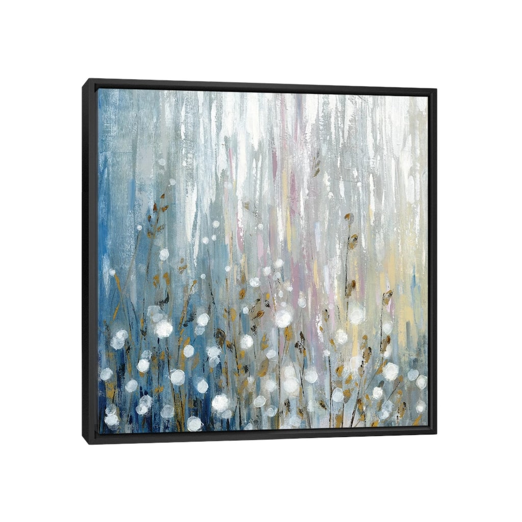 iCanvas "January Branches Flowers" by Silvia Vassileva Framed Canvas Print
