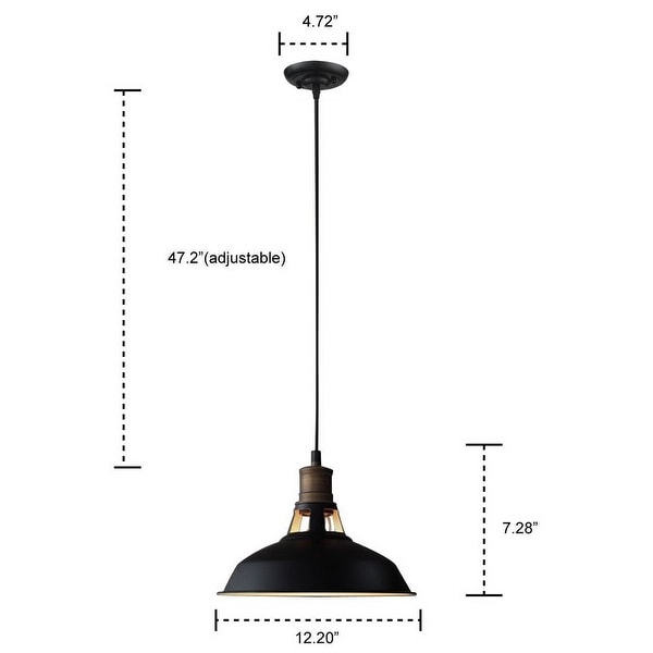 Carbon Loft Kamari Industrial Mini Metal Barn Pendant Light Set of 3 On Sale Bed Bath Beyond 29715663