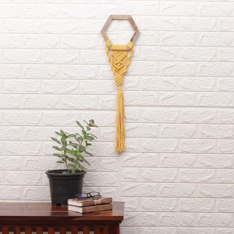 Novica Handmade Successful Harmony Cotton Wall Hanging