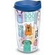 Tervis Dog Sayings Made in USA Double Walled Insulated Travel Tumbler ...