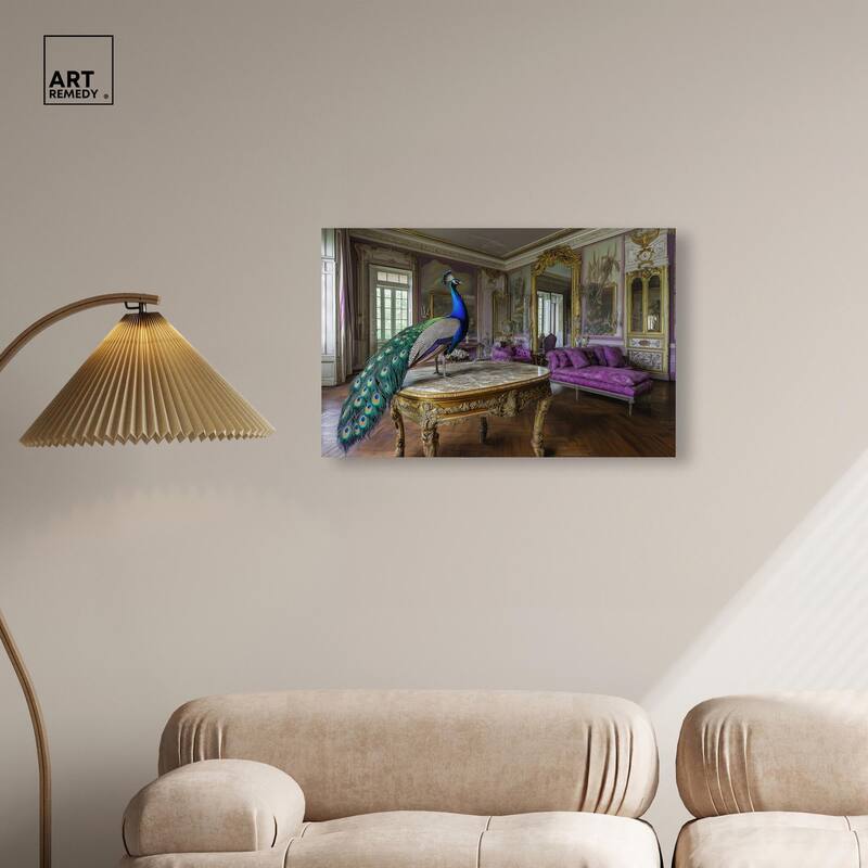 Royal Plumage Canvas by Art Remedy, Gallery Wrapped