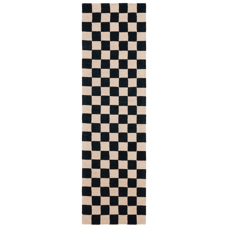 SAFAVIEH Handmade Martha Stewart Collection Berthild Checkered Wool Rug