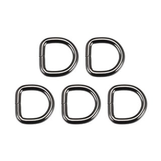 50Pcs Metal D Ring Buckle,for Hardware Bags Belts Craft Accessories - Bed  Bath & Beyond - 35485224