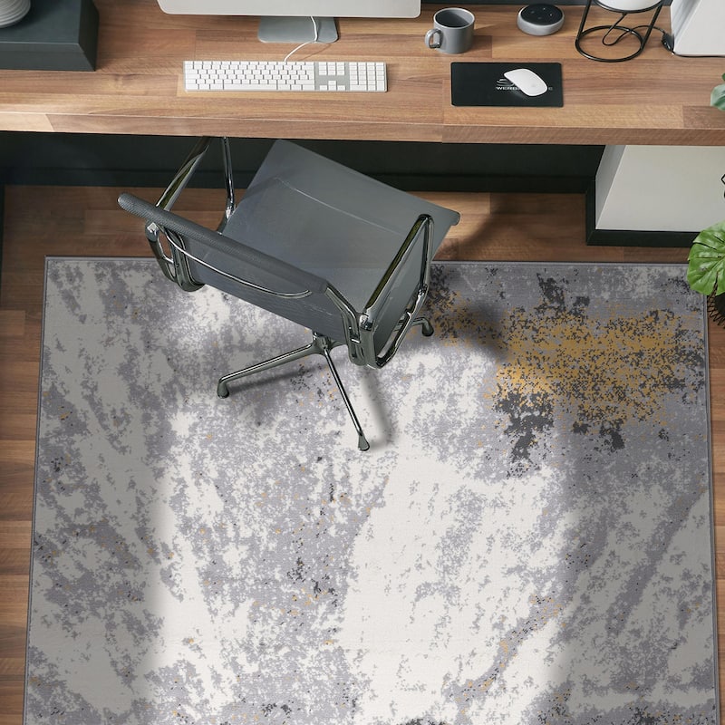 World Rug Gallery Modern Abstract Area Rug