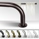 preview thumbnail 9 of 98, Energy-saving Wraparound Adjustable French Blackout Curtain Rod Set