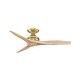 preview thumbnail 4 of 7, Fanimation Spitfire Indoor/Outdoor Ceiling Fan Motor with Remote - Brushed Satin Brass