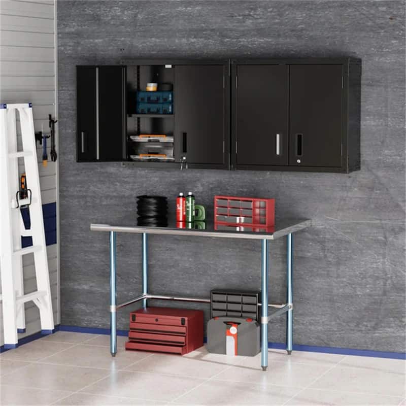 48 X 30 Inch Open Base Stainless Steel Table