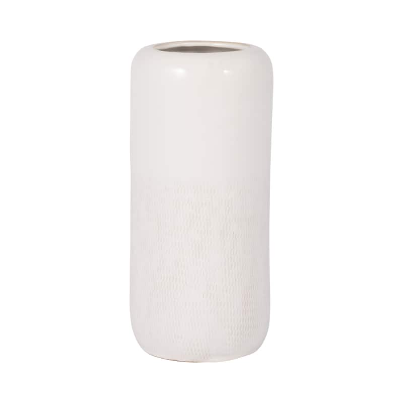 Sagebrook Home Neutral Ceramic Vase