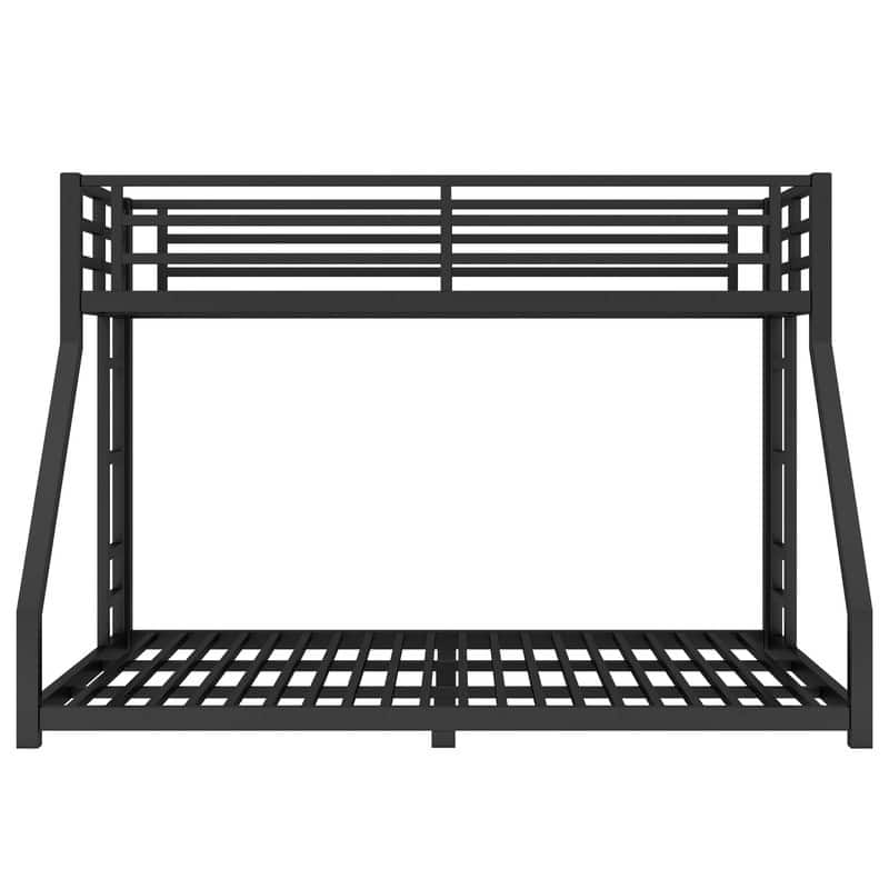 Twin XL over Queen Size Metal Bunk Bed for Teens and Adults