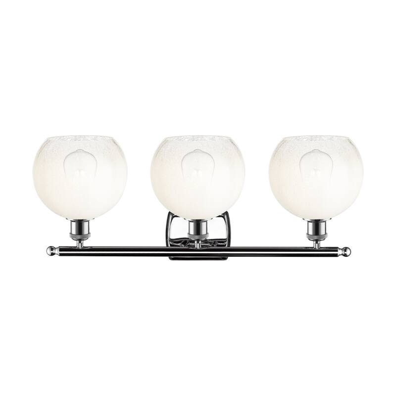 Innovations Lighting Endless Possibilities Ballston - Brookhaven Globe - 3 Light 28" Bath Vanity Light