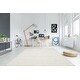 preview thumbnail 14 of 23, L'Baiet Alora Solid Color Thick Shag Rug 2' x 3' - White