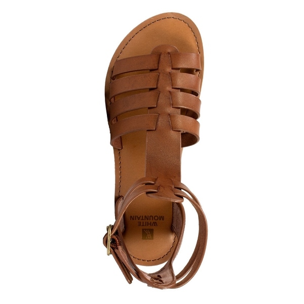 white mountain gladiator sandals