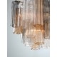 preview thumbnail 5 of 9, Crystorama Lighting Group ADD-300-AU Addis 4 Light 18" Wide Waterfall