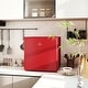 preview thumbnail 5 of 3, HOMCOM Mini Freezer Countertop, 1.1 Cu.Ft Compact Upright Freezer with Removable Shelves, Reversible Door for Home