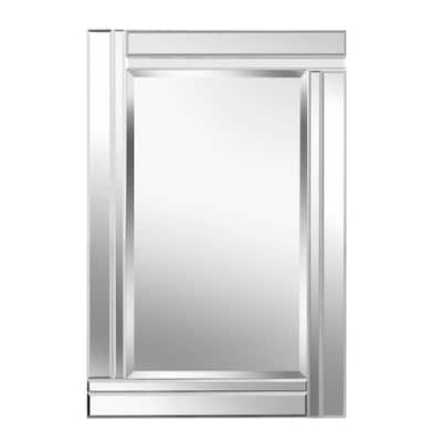 Kenroy Home Still Wall Mirror - Smoked Gray
