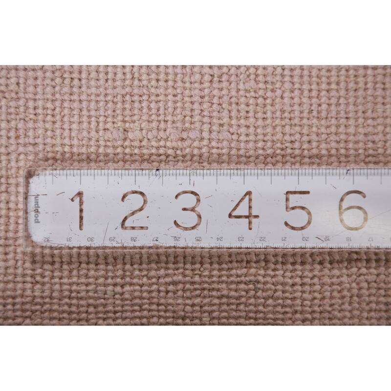 Hand Knotted Oriental 100% Wool Carpet Modern Solid Purples Gabbeh Area Rug - 10' 1'' X 5' 3''