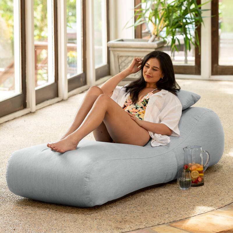 Jaxx Arlo Outdoor Bean Bag Lounge with Pillow