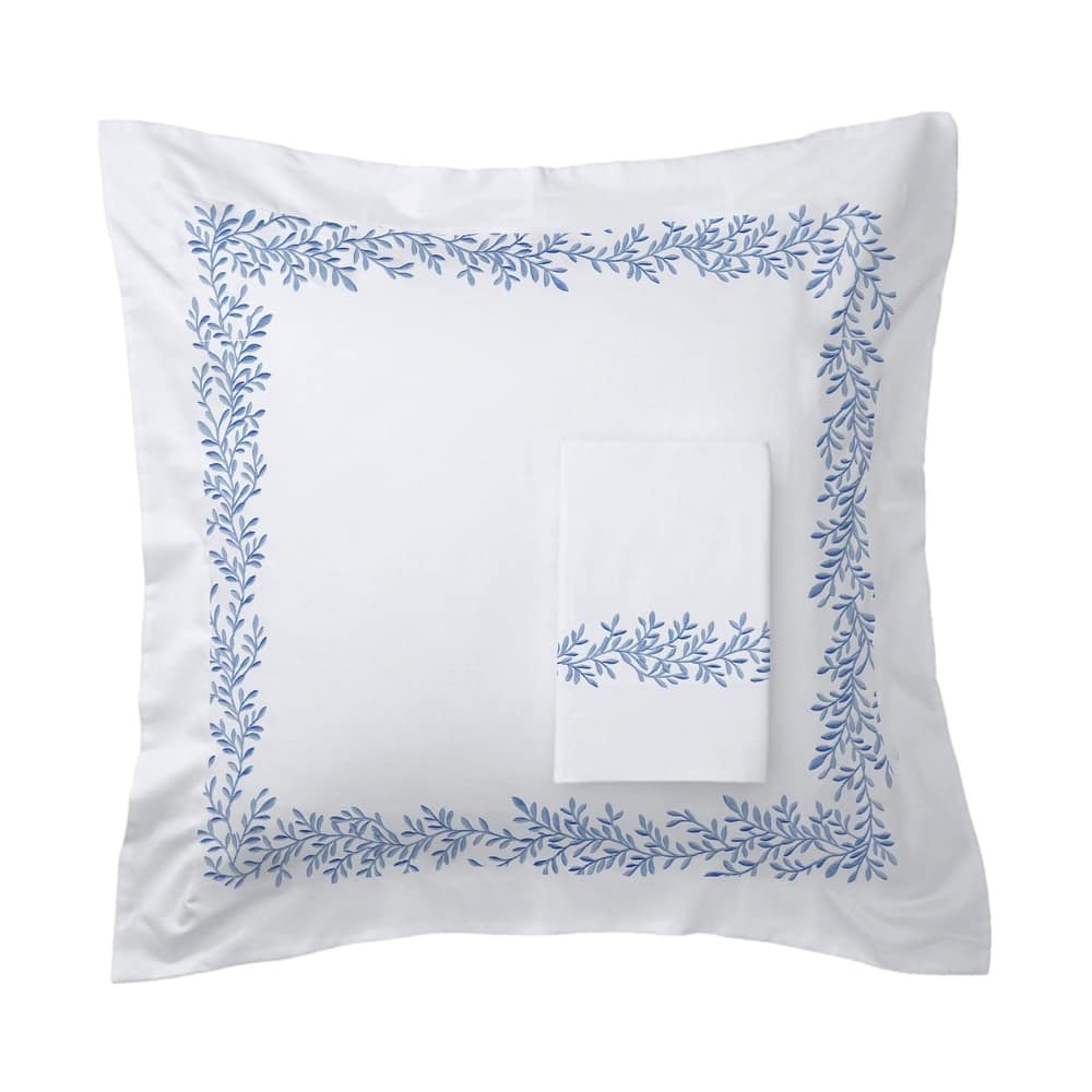 Home Sweet Home Collection 600TC Cotton Floral Embroidery Duvet Set - 3 Color