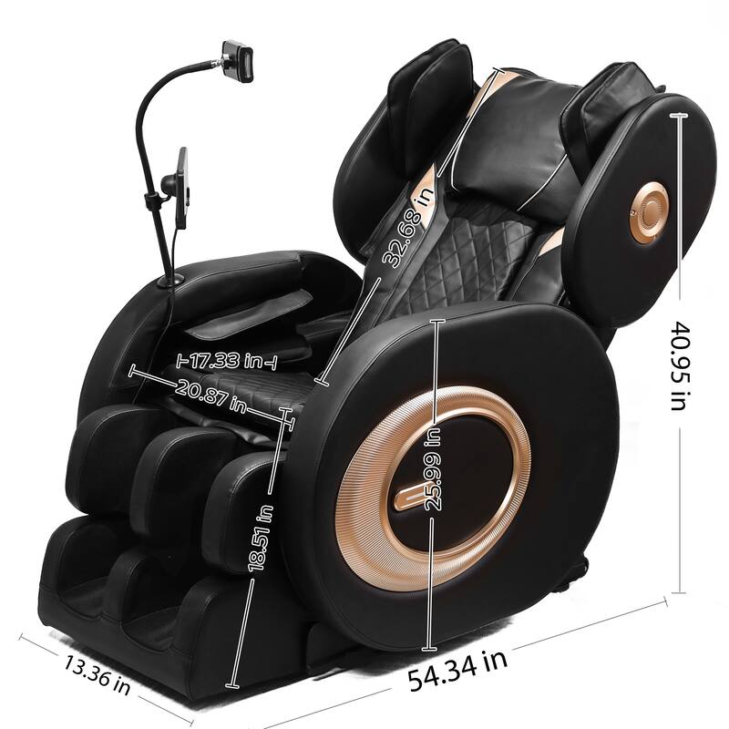 Massage Chair Recliner with Zero Gravity with Full Body Air Pressure